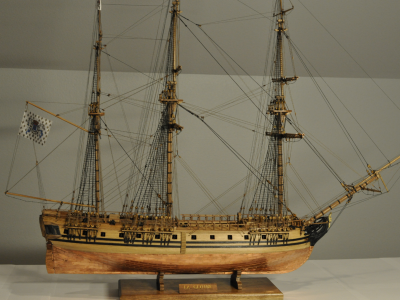 Starboard side broadside